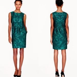 J.Crew Collection Foil Lace Mini Dress